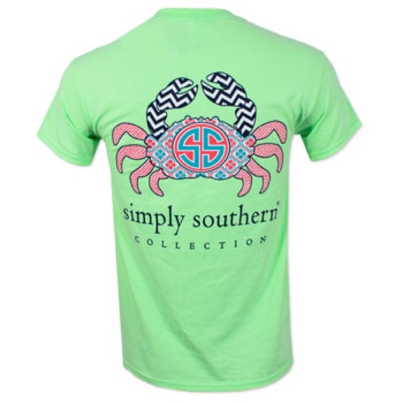 🍍 5/$15 Simply Southern Collection Crab Tee - Picture 7 of 7